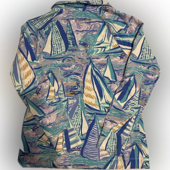 LILLY PULITZER - Women’s Sailboat Skipper Popover - Picture 2 of 3